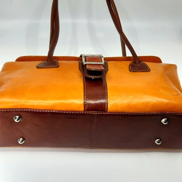 Vera Pelle Leather L'Amica Handbag - Picture 6 of 7